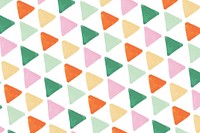 Colorful geometric seamless pattern background design vector