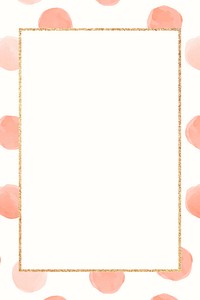 Blank golden frame design seamless pattern  vector