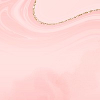 Gold and pink fluid patterned background vector