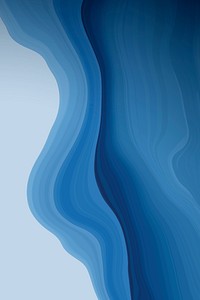 Blue fluid patterned background vector