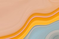 Orange and blue fluid patterned background illustration