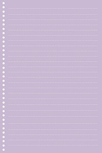 Blank purple notepaper design vector
