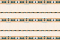 Beige seamless geometric patterned wallpaper vector