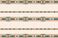 Beige seamless geometric patterned wallpaper vector