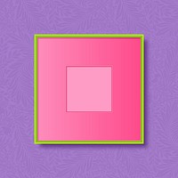 Green frame on a purple background vector