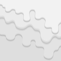 Creamy dripping shades of white social ads template vector