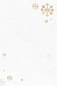Glittery snowflake Christmas background vector