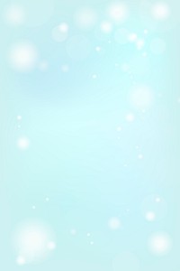 Blue watercolor gradient with Bokeh light background vector