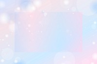 Rectangle shape on pink and blue gradient pattern background vector