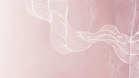 Pink abstract line frame wallpaper vector