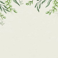 Green leaves background decoration vector