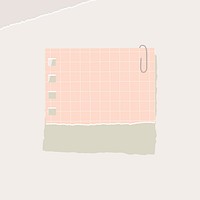 Pink square paper not social ads template vector
