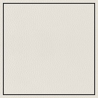 Black frame on beige leather textured background vector