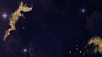 Diwali festival patterned background vector
