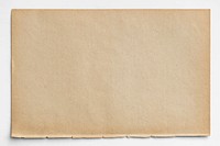 Blank brown paper design vector