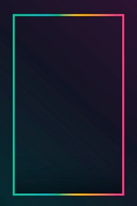 Gradient border black background vector