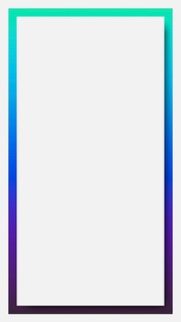 Blue and purple holographic pattern mobile phone wallpaper vector