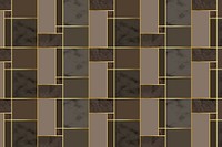 Stone and metallic brick patterned background