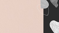 Pink and black textured background banner vector