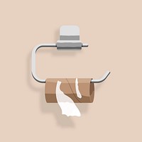 Ran out of toilet paper element vector