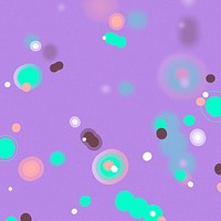 Colorful coronavirus on purple background vector