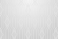 Seamless geometric pattern on a gray background vector