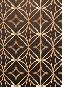 Golden round geometric patterned background design resource