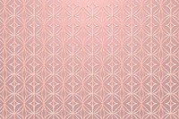 Seamless pink round geometric patterned background design resource vector