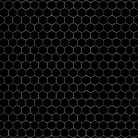 White hexagonal patterned background vector