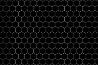 White hexagonal patterned background vector
