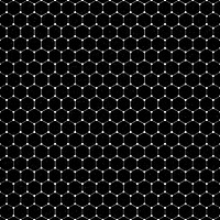 White hexagonal patterned background vector