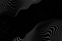 3D abstract wave pattern background