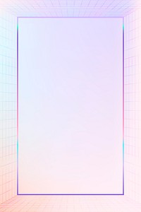 Psd pastel grid patterned frame