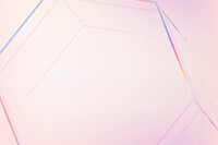 Pink psd geometric hexagonal prism