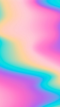 Colorful holographic Android wallpaper, mobile phone background
