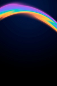 Abstract colorful wave on dark background vector