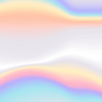 Abstract colorful iridescent background template vector