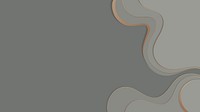 Abstract gray curve background vector
