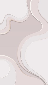 Abstract light pink curve mobile phone wallpaper vector