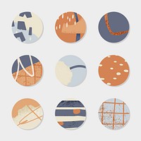 Abstract background collection vector