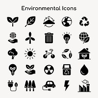 Environmental icons psd business flat | Premium PSD - rawpixel