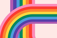 LGBTQ rainbow pride psd background