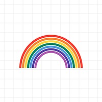 Rainbow LGBTQ pride psd background