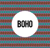 Boho seamless pattern