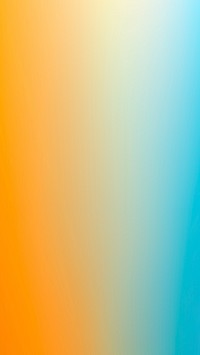 Vibrant summer gradient wallpaper in orange and blue