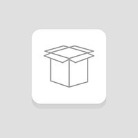 Vector of box icon