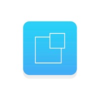 Flat illustration of blocks icon