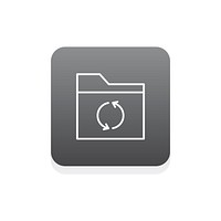 Vector of folder icon