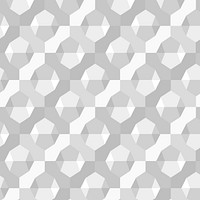 Abstract 3D geometric pattern psd grey background