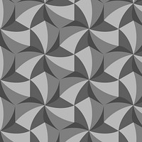 Abstract 3D geometric pattern psd grey background